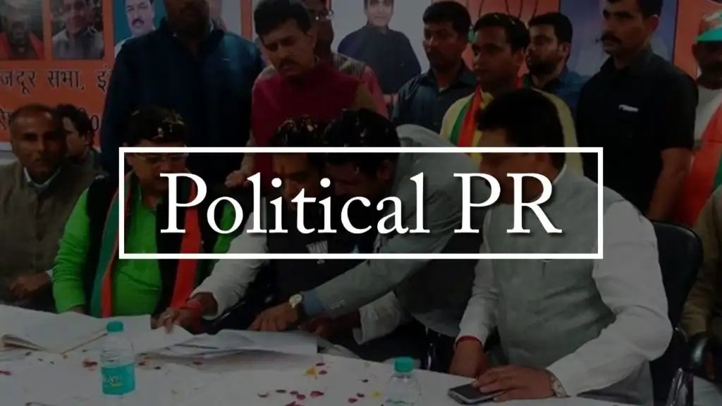 Political PR Company in Chandigarh Punjab